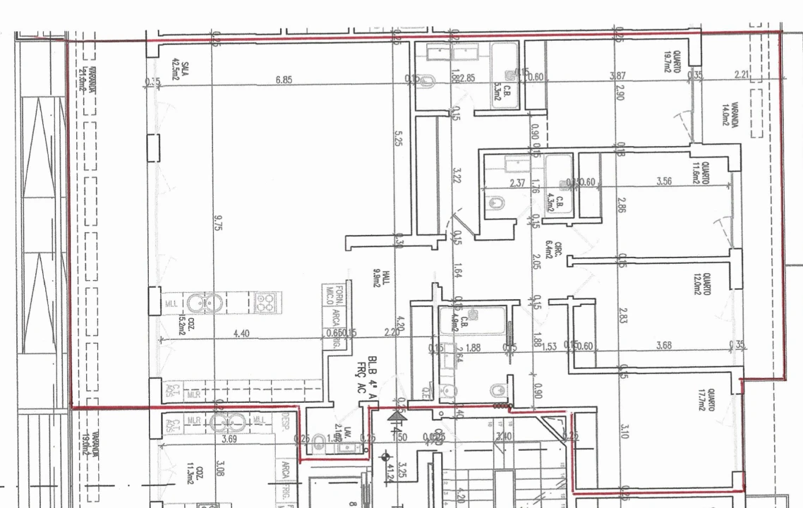 Apartamento T4 para Arrendamento em Carcavelos e Parede Foto 47