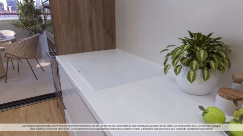 Apartamento T1 para Venda em Arcozelo