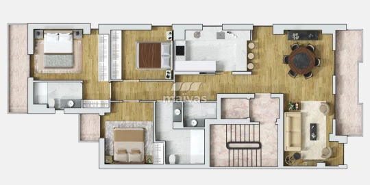 Apartamento T3 para Venda em São Vitor (Braga)