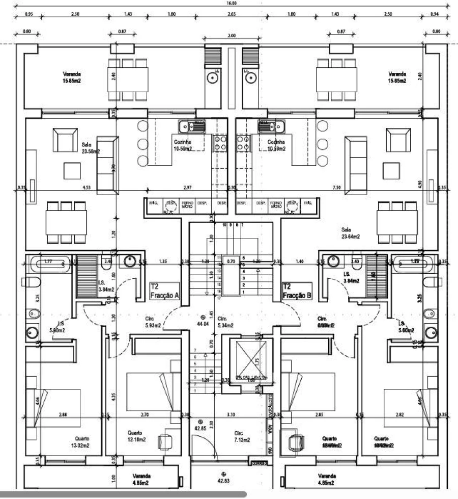 Apartamento T2 para Venda em Corroios Foto 12