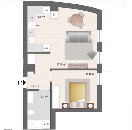 Apartamento T1 para Venda em Paranhos Foto 25