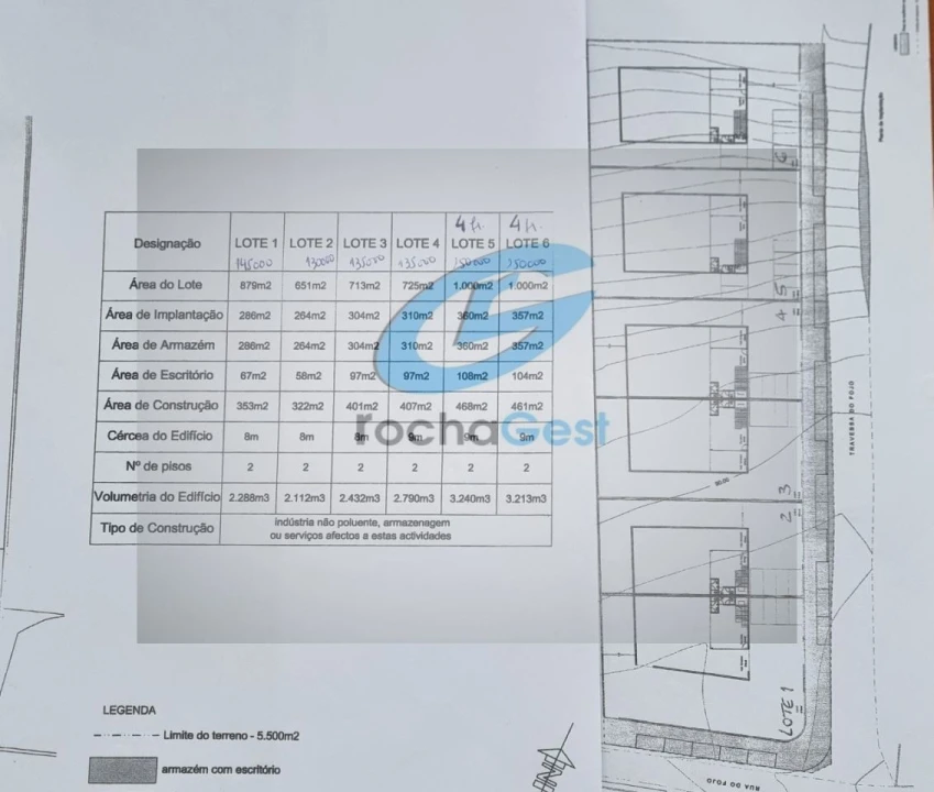 Terreno Comércio / Armazém para Venda em São Felix da Marinha Foto 5