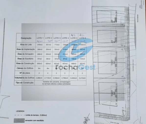 Terreno Comércio / Armazém para Venda em São Felix da Marinha Foto 5