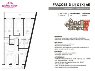 Apartamento T3 para Venda em Esgueira