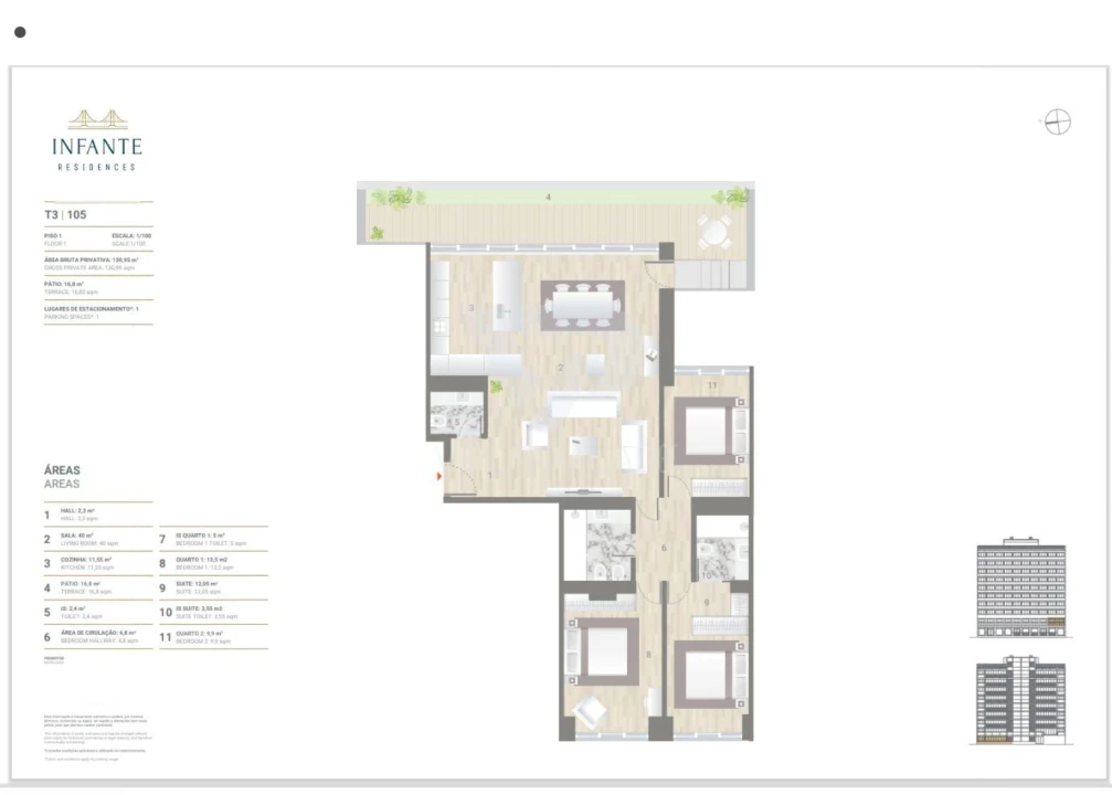 Apartamento T3 para Venda em Estrela Foto 9