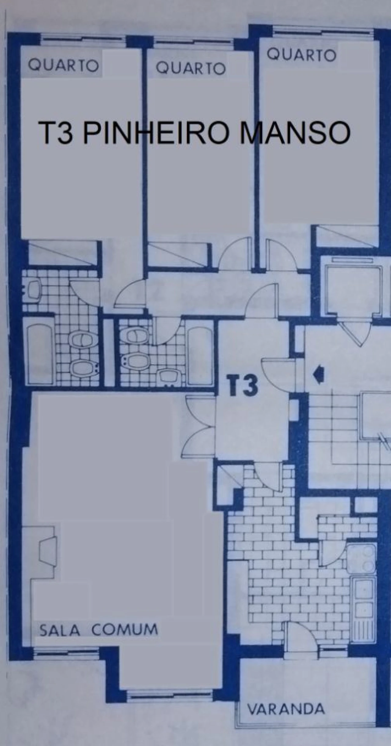 Apartamento T3 para Venda em Ramalde Foto 10