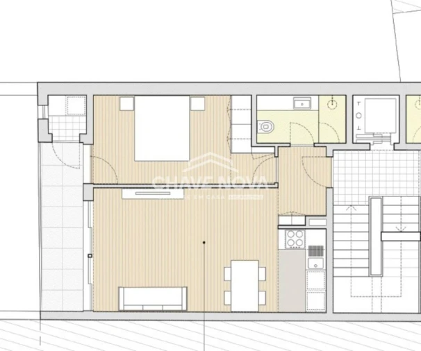Apartamento T1 para Venda em Cedofeita, Santo Ildefonso, Sé, Miragaia, São Nicolau e Vitória Foto 15