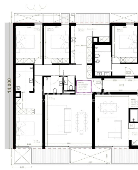 Apartamento T3 para Venda em Glória e Vera Cruz