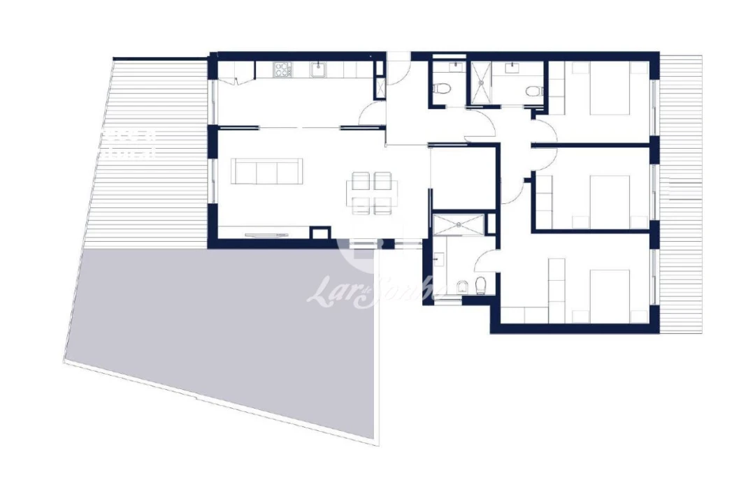 Apartamento T3 para Venda em São Felix da Marinha Foto 8