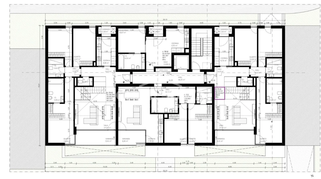 Apartamento T3 para Venda em Gafanha da Boa Hora Foto 12