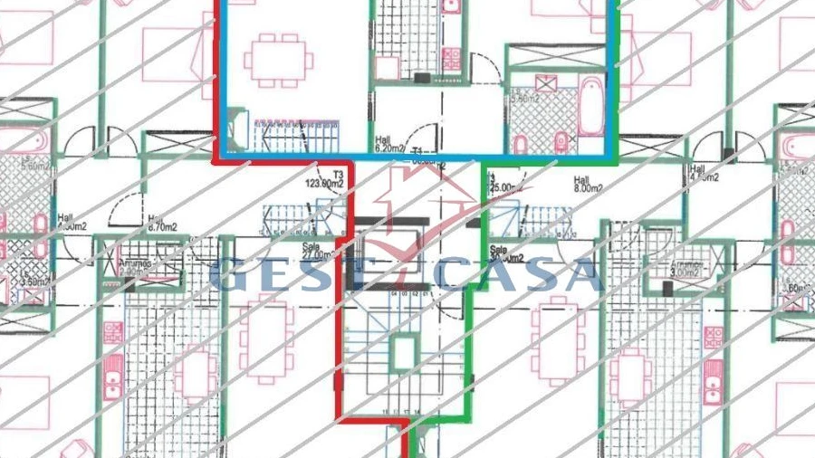 Apartamento T1 para Venda em Tortosendo