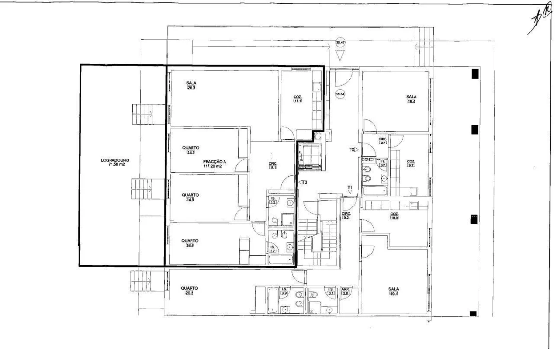 Apartamento T3 para Venda em Santo Antonio dos Olivais Foto 20
