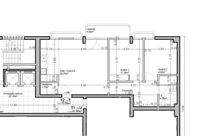 Apartamento T2 para Arrendamento em Santa Maria, São Pedro e Matacães