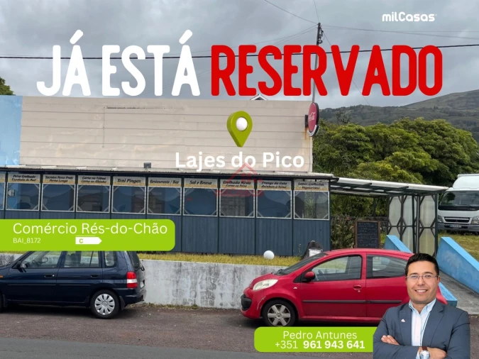 Loja para Venda em Lajes do Pico