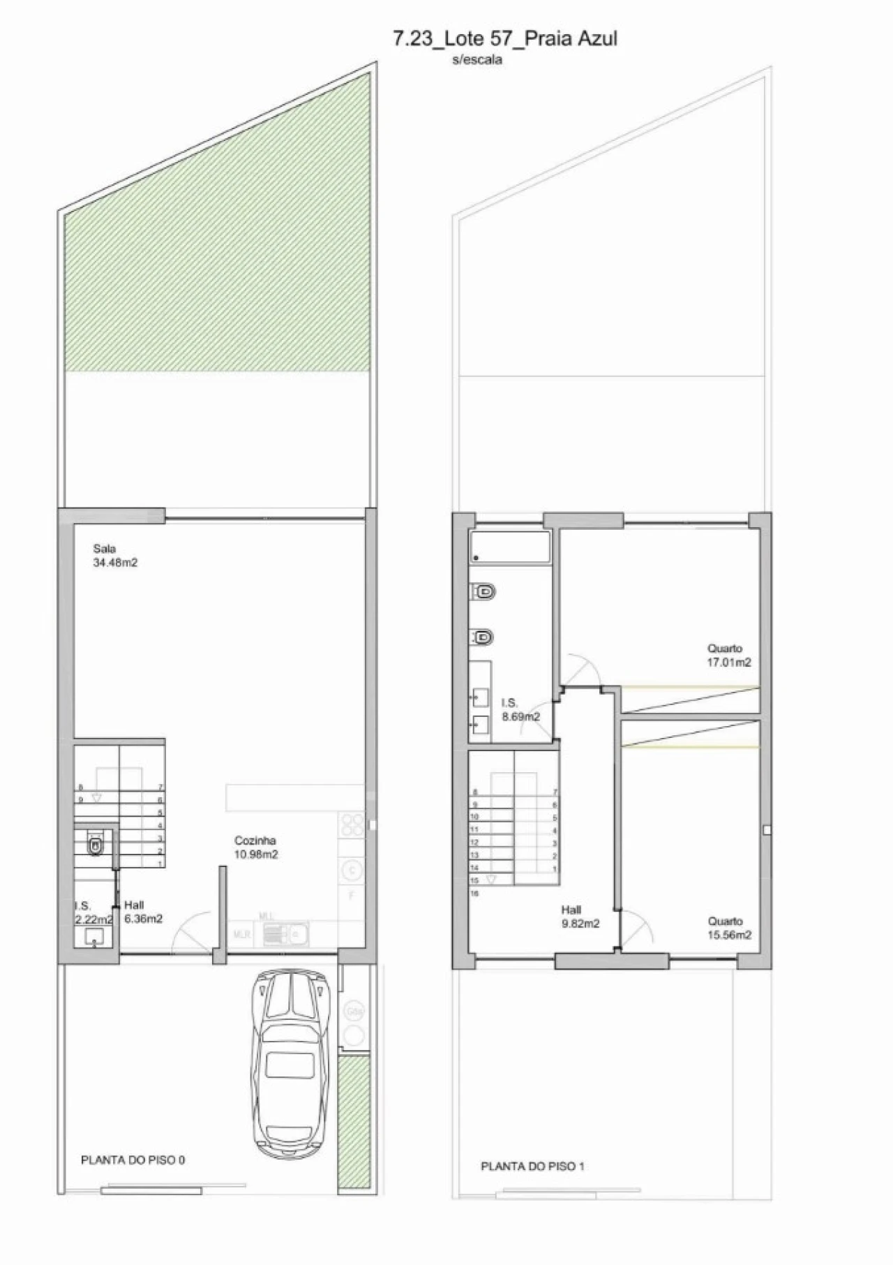 Terreno para Venda em Silveira Planta 3