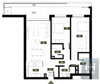 Apartamento T2 para Venda em Estreito de Camara de Lobos