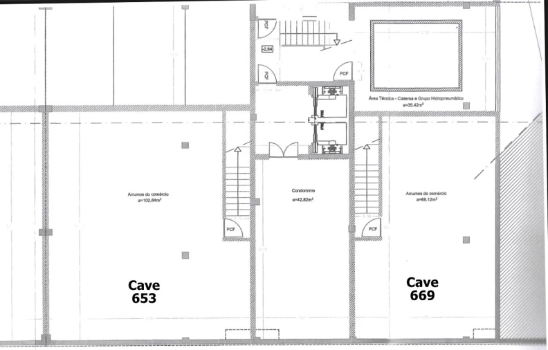 Loja para Venda em Cedofeita, Santo Ildefonso, Sé, Miragaia, São Nicolau e Vitória Planta 1