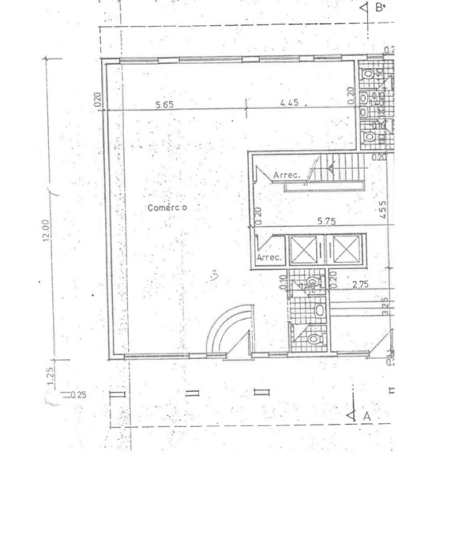 Loja para Arrendamento em Algueirão-Mem Martins Planta 1