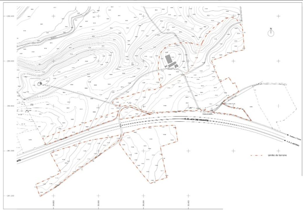 Terreno para Venda em Luz de Tavira e Santo Estêvão Planta 2