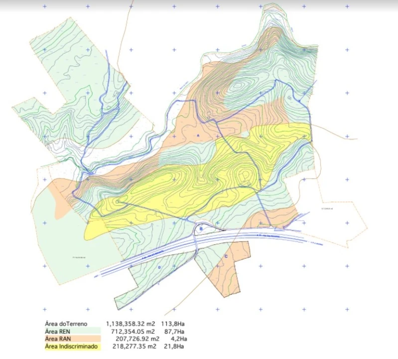 Terreno para Venda em Luz de Tavira e Santo Estêvão Planta 3