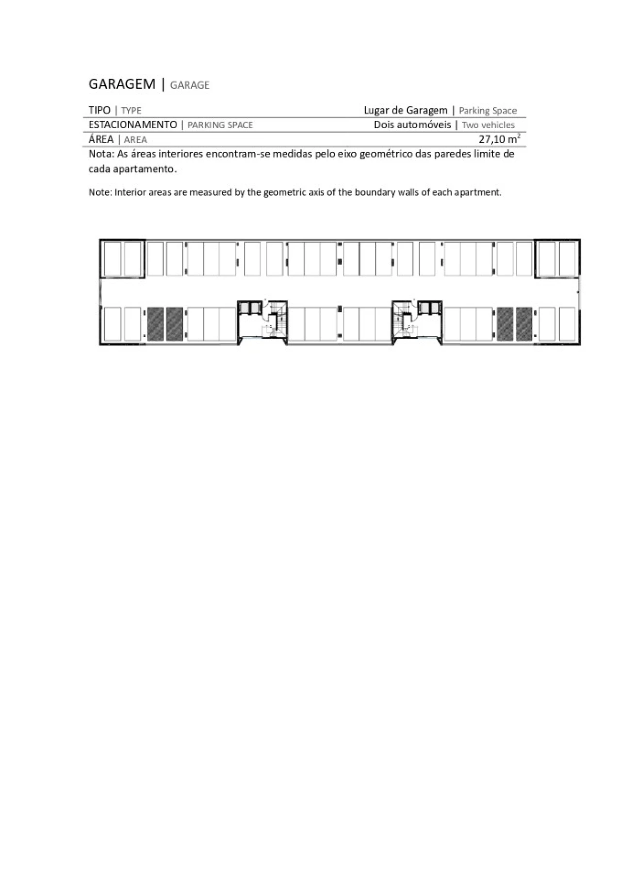 Apartamento T3 para Venda em Santa Maria Maior e Monserrate e Meadela Planta 2
