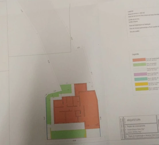 Terreno para Venda em Semide e Rio Vide Planta 1