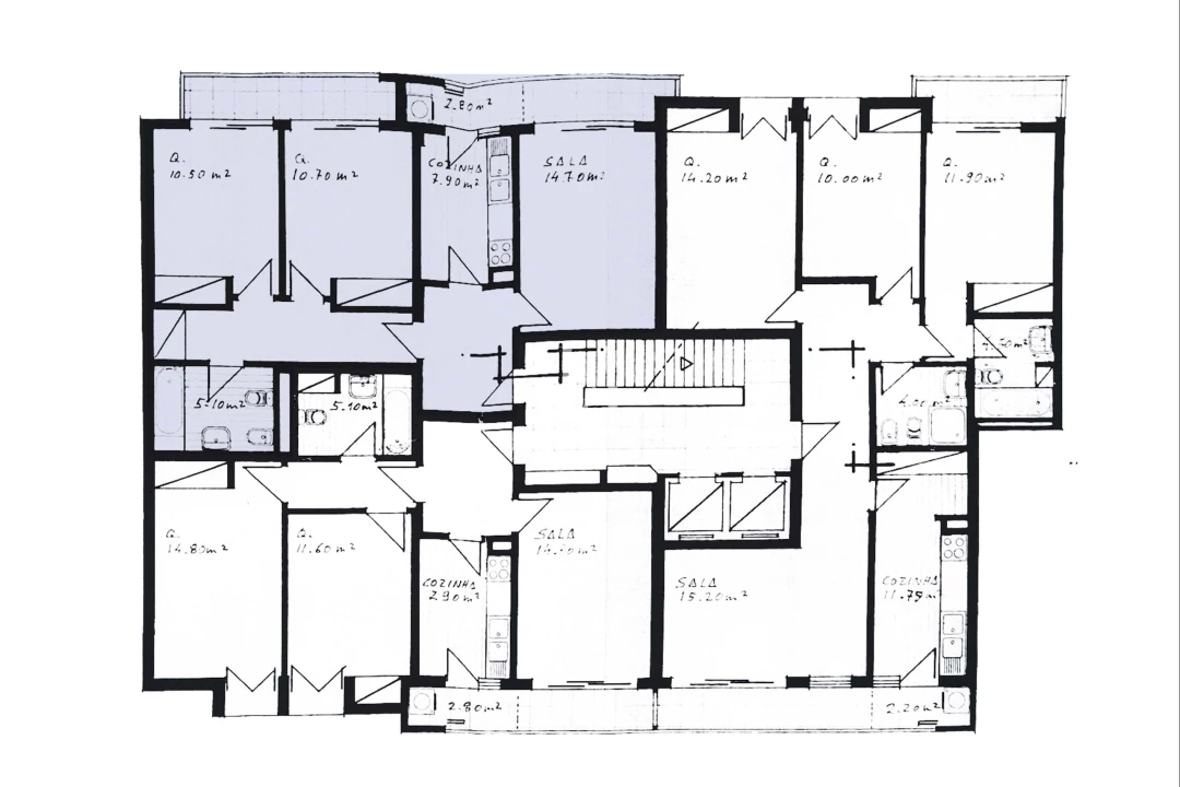 Apartamento T2 para Venda em Faro (Sé e São Pedro) Foto 24