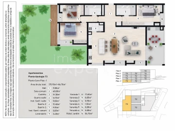 Apartamento T3 para Venda em Caniço