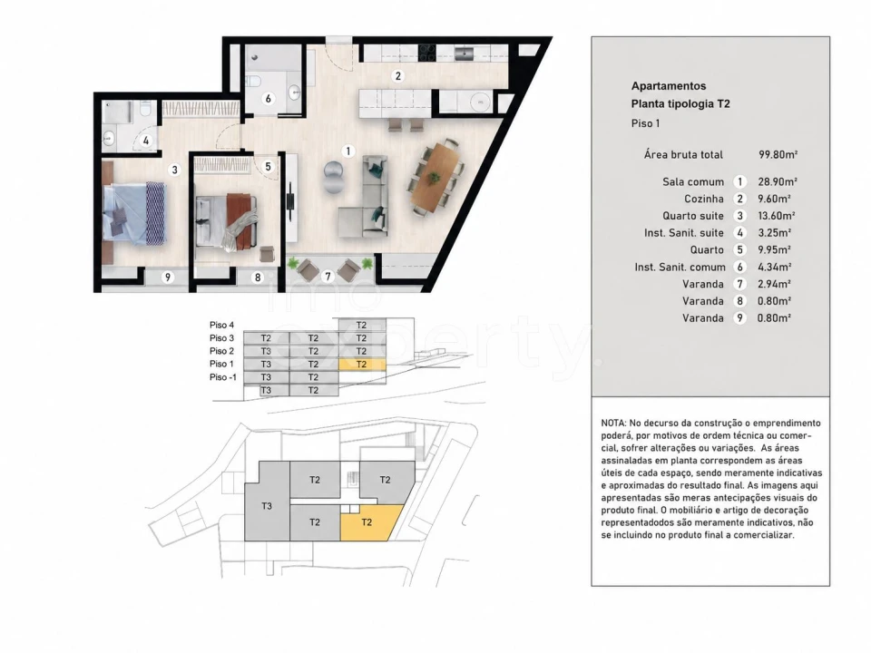 Apartamento T2 para Venda em Caniço Foto 13