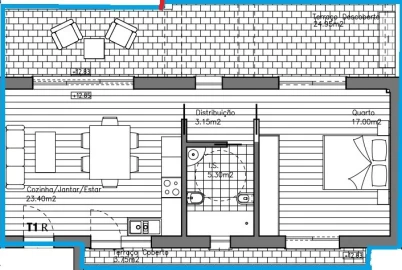 Apartamento T1 para Venda em Olhão