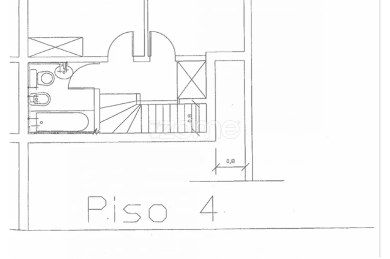 Apartamento T2 para Venda em Campo de Ourique Planta 2