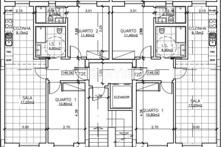 Apartamento T2 para Venda em Santo Antonio dos Olivais Foto 15