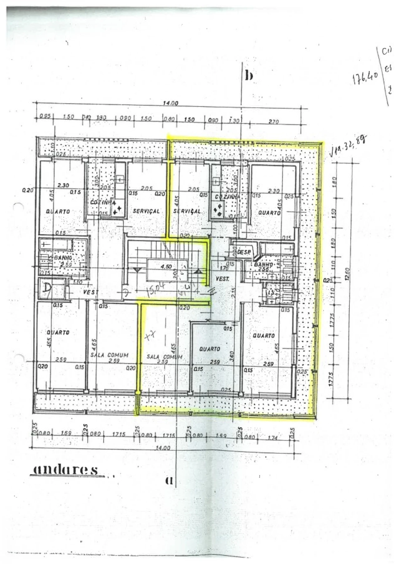 Apartamento T4 para Venda em Laranjeiro e Feijó Planta 3