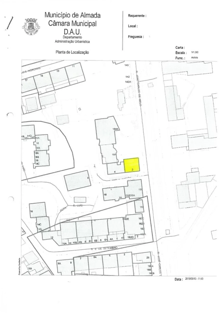 Apartamento T4 para Venda em Laranjeiro e Feijó Planta 2