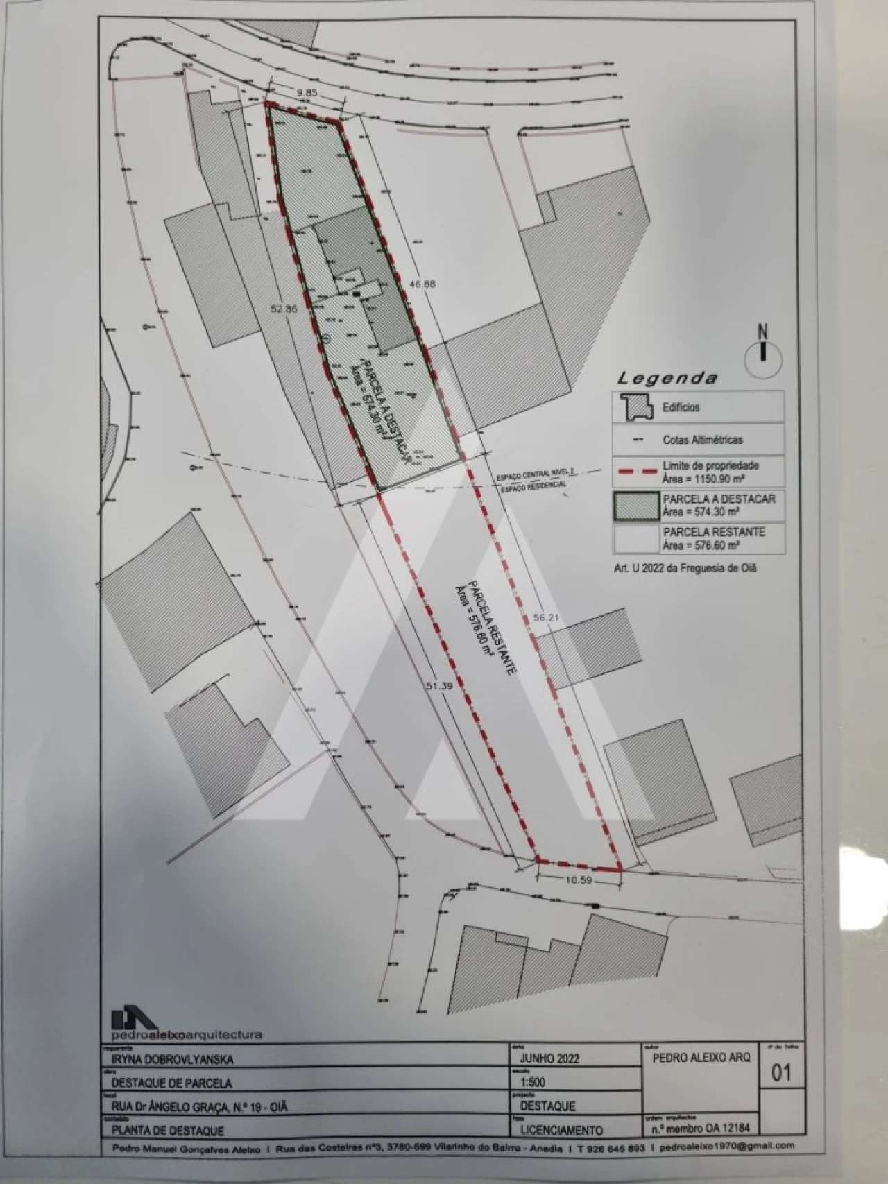 Terreno para Venda em Oiã Foto 9