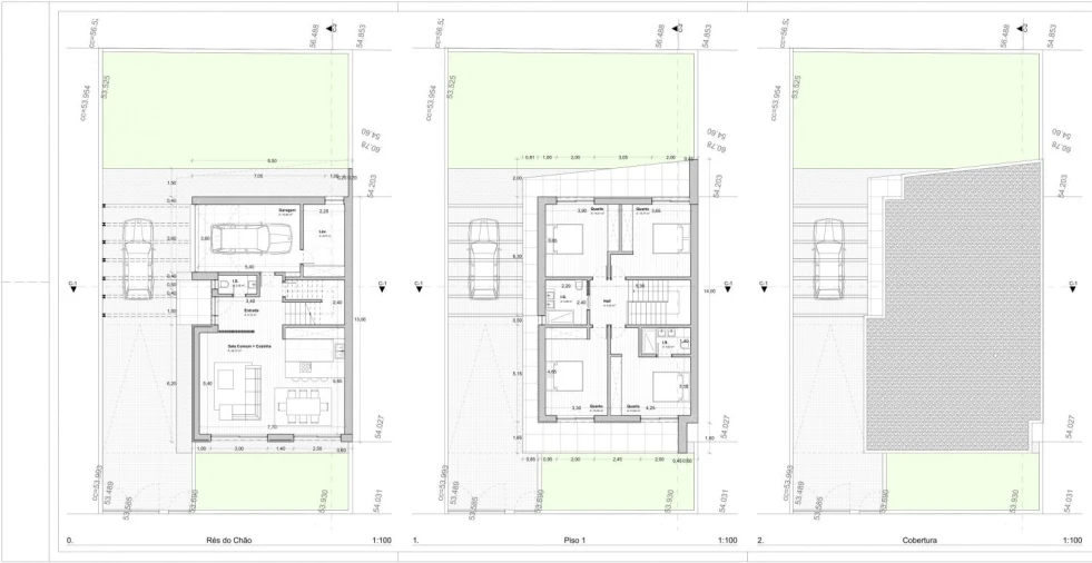 Moradia T4 para Venda em Palmeira Planta 3