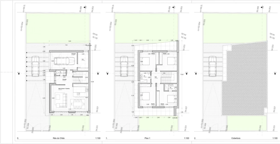 Moradia T4 para Venda em Palmeira Planta 3