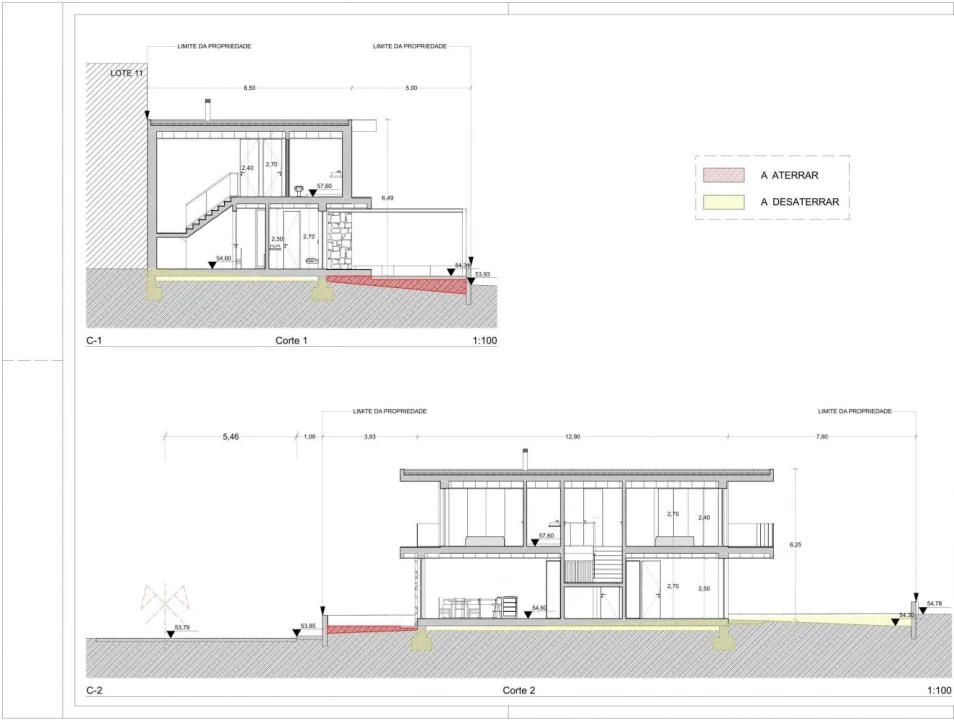 Moradia T4 para Venda em Palmeira Planta 4