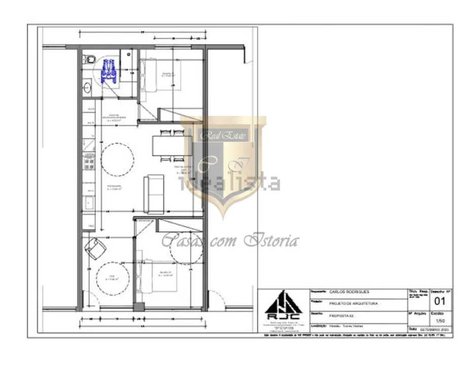 Apartamento T2 para Venda em Santa Maria, São Pedro e Matacães Foto 16