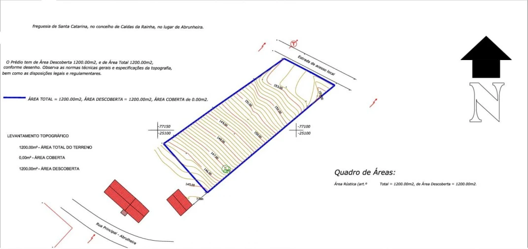 Terreno para Venda em Santa Catarina Planta 1