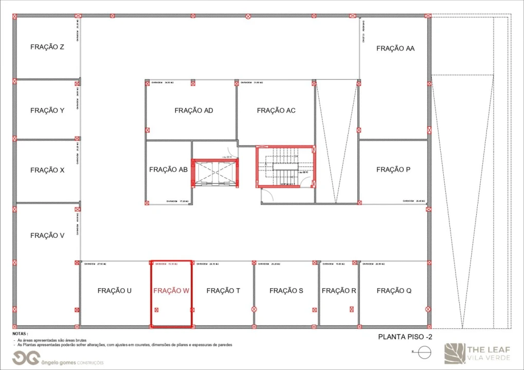 Apartamento T2 para Venda em Vila Verde e Barbudo Planta 2