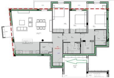 Apartamento T3 para Venda em São Bernardo