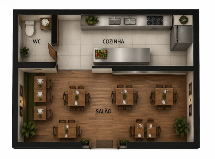 Loja para Trespasse em Santa Maria Maior Planta 1