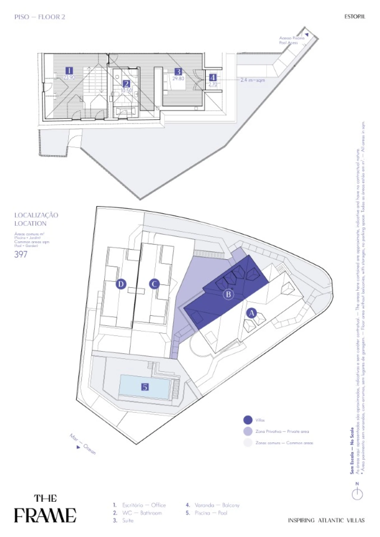 Moradia T3 para Venda em Cascais e Estoril Planta 2
