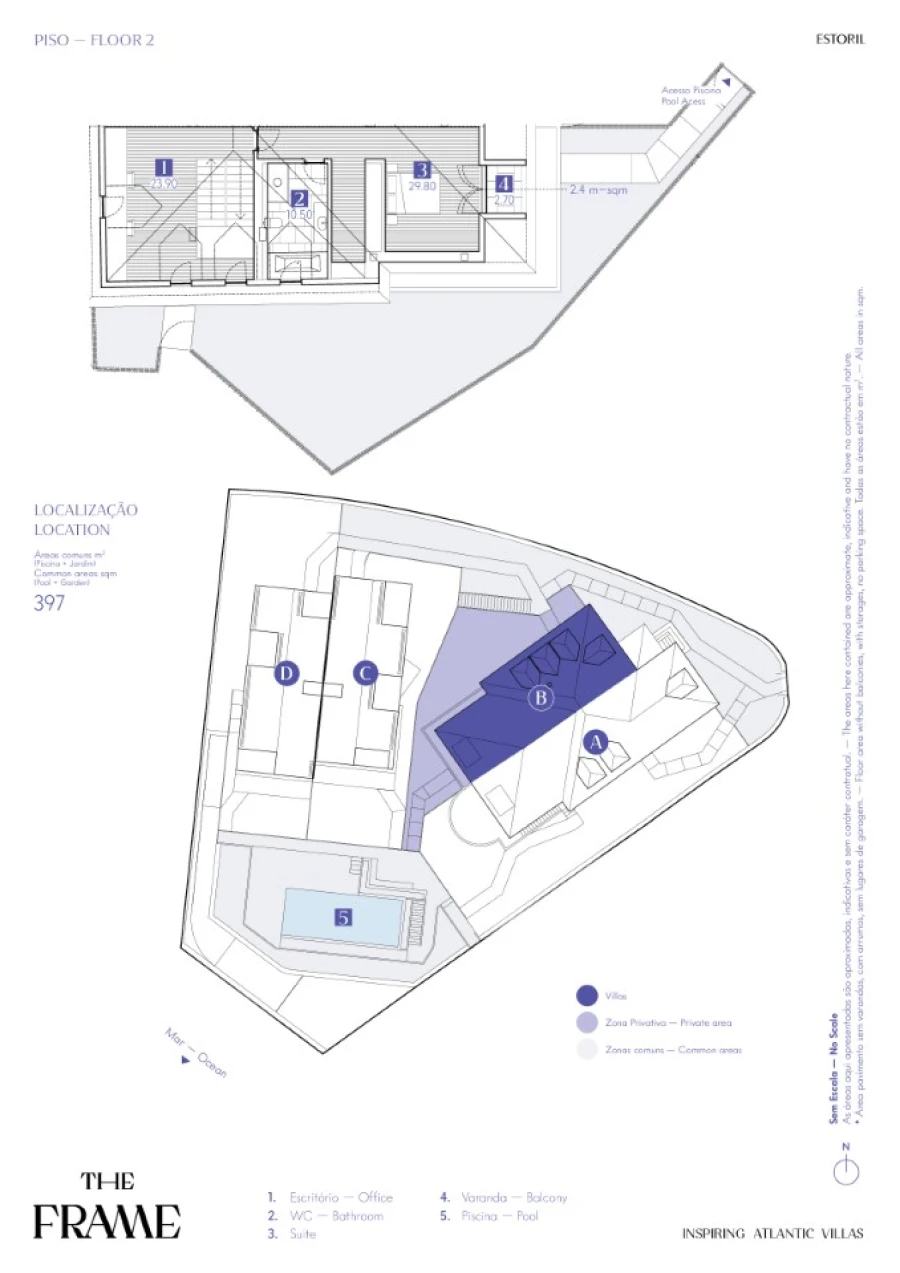 Moradia T3 para Venda em Cascais e Estoril Planta 2