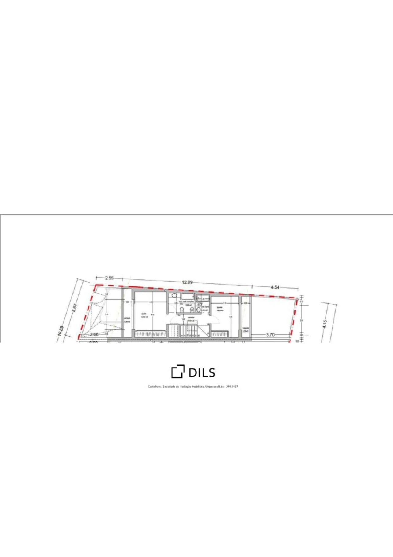 Moradia T2 para Venda em Santo Isidoro Planta 2