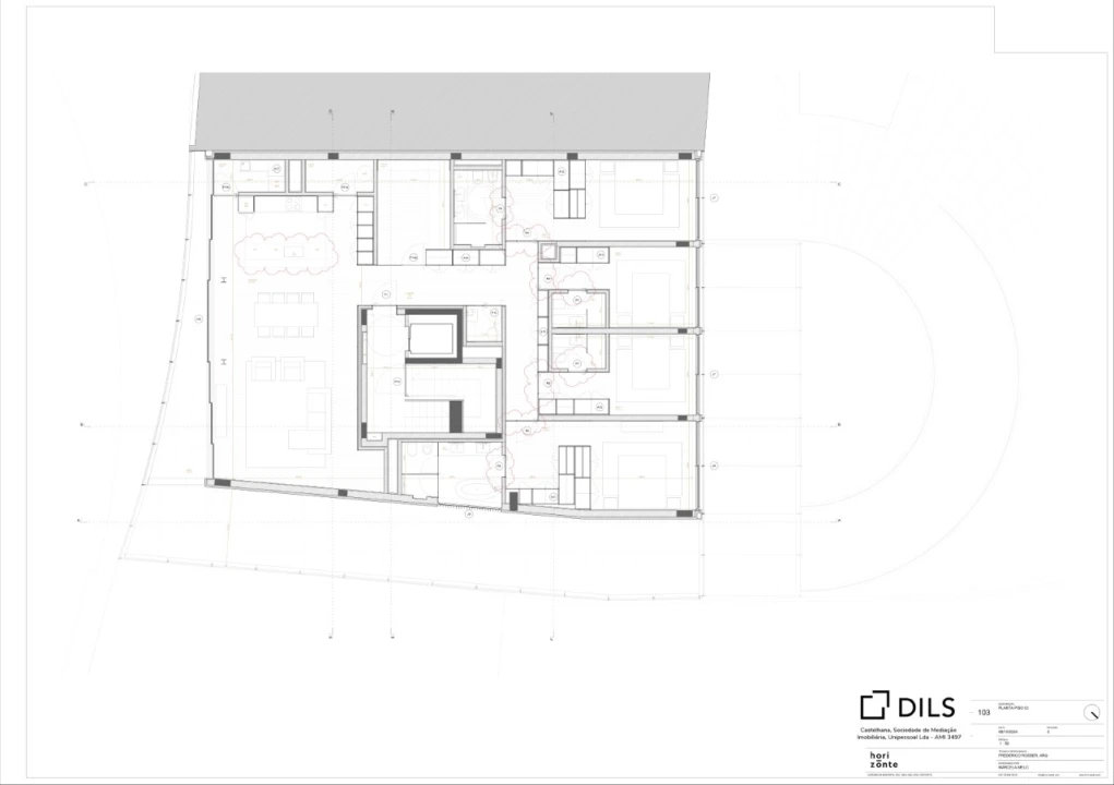 Apartamento T4 para Venda em Aldoar, Foz do Douro e Nevogilde Planta 2