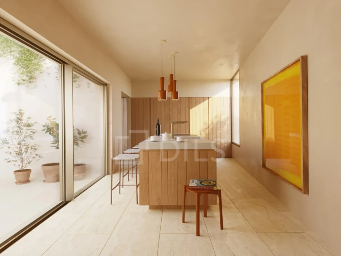 Apartamento T1 para Venda em Santa Maria do Castelo e Santiago e Santa Susana Foto 8