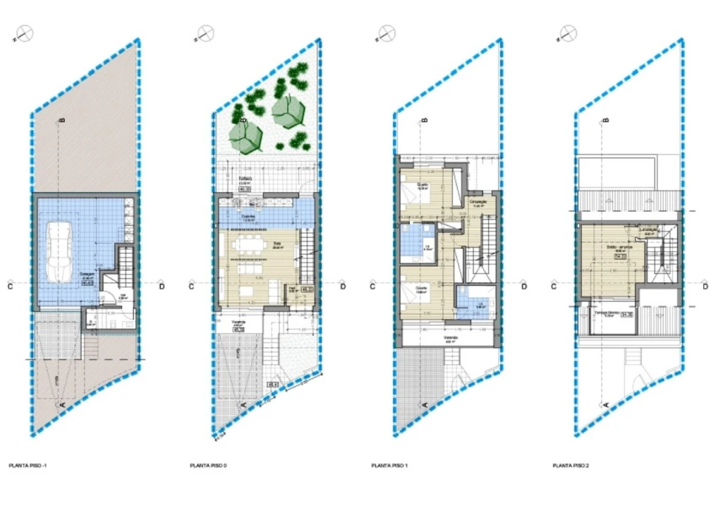 Moradia T3 para Venda em Santo Isidoro Planta 3