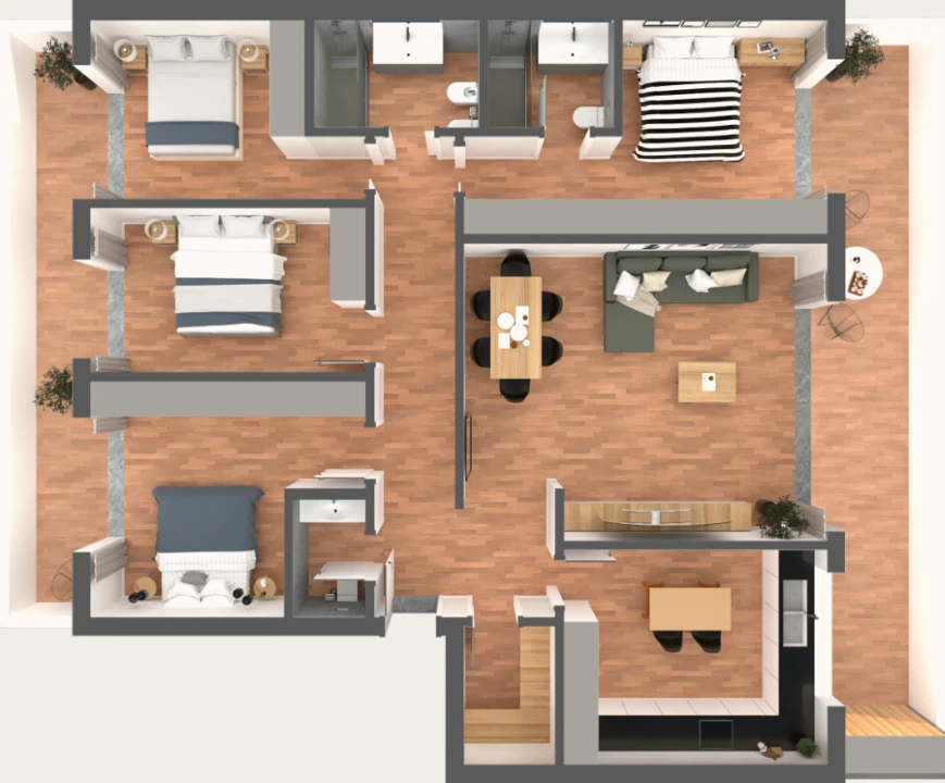 Apartamento T4 para Venda em Tavira (Santa Maria e Santiago) Foto 21